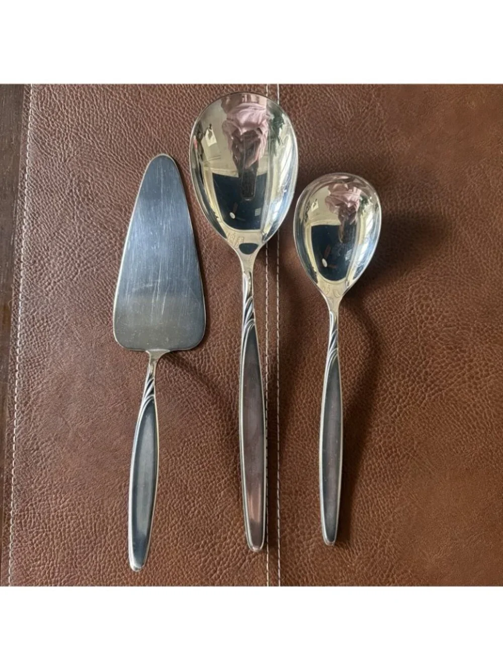 WMF Rom Silverplate Serving Utensils 9 Pc Lot Pie Server Sugar Tongs Germany